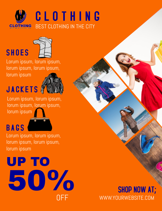 Discount Flyer | Shopping Flyer template